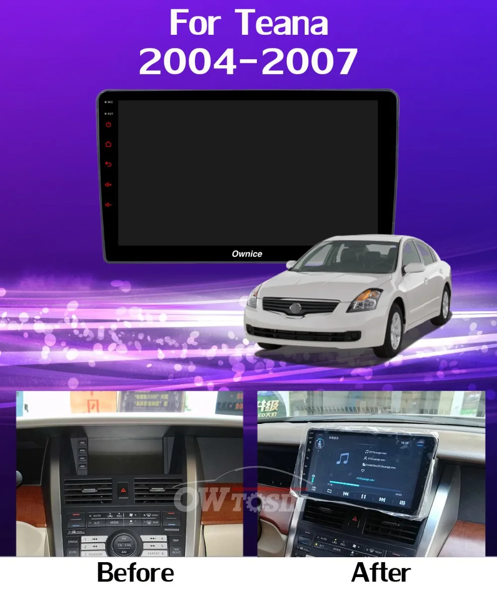 " 360 ° панорамный Android автомобильный DVD gps Навигатор Радио для Nissan Teana 2004 2005 2006 2007 мультимедиа CarPlay DSP ADAS 4G LTE