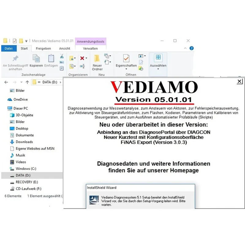 

2021 Hot Sale For MB STAR C4 SD C5 Offline programming Bypass TIPS Vediamo 5.01.01 Engineering Software 100% Pass Guaranteed
