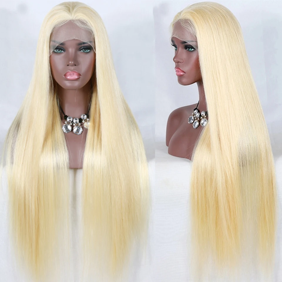 Парик Beaufox 613 на сетке спереди парик из бразильских прямых волос парики