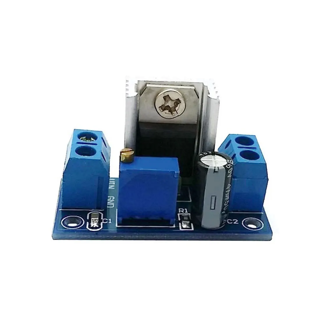 LM317 регулируемый регулятор напряжения Линейный источник питания LM317 DC-DC понижающий преобразователь модуль LM317 модуль