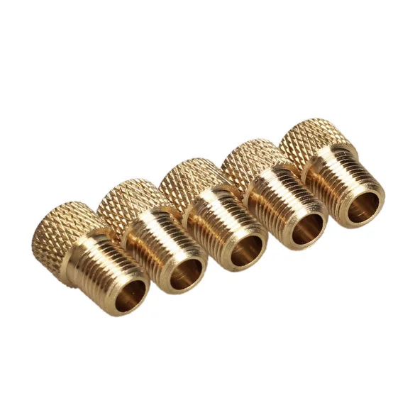 

2pcs Valve Adapter Pump Brass Presta To Schrader