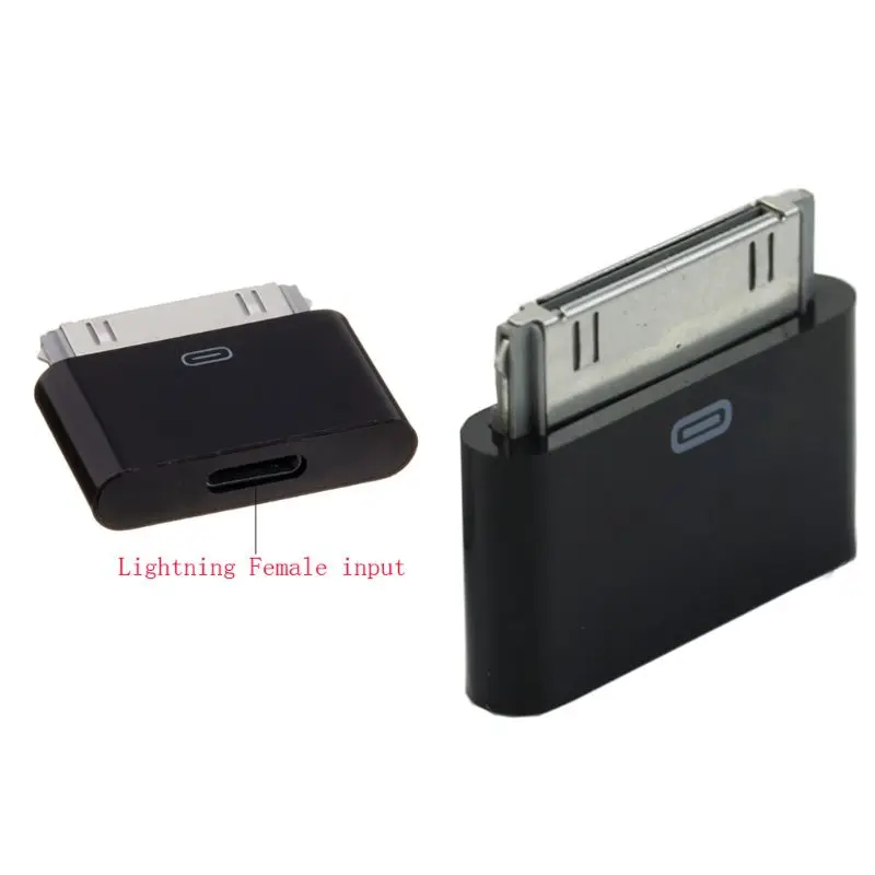 8pin женский 30pin Мужской адаптер конвертер для iPhone4 4S iPad 2 3 iPod Touch 4 E5BA|Адаптеры