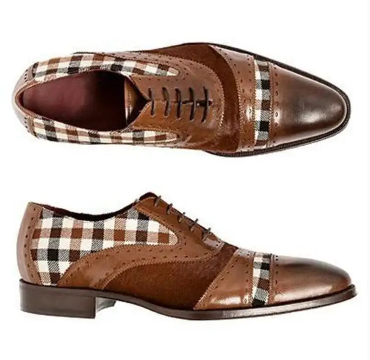 

Women Leather Shoes Low Heel Casual Shoes Dress Shoes Brogue Shoes Spring Ankle Boots Vintage Classic Casual PS536W