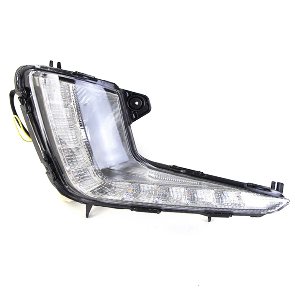 CSCSNL 2 шт. DRL Для KIA RIO K2 2012 2013 2014 дневные ходовые огни противотуманная фара Чехол для
