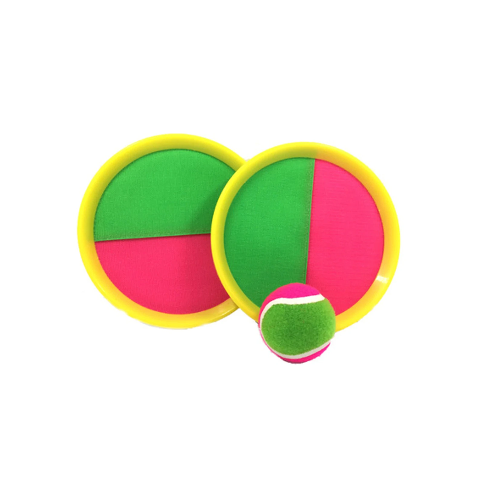 

Outdoor catching toys For Child/Adult Toss and Catch Ball Set for Kids-Paddle Catch Ball Games Toy Outdoor Games family games
