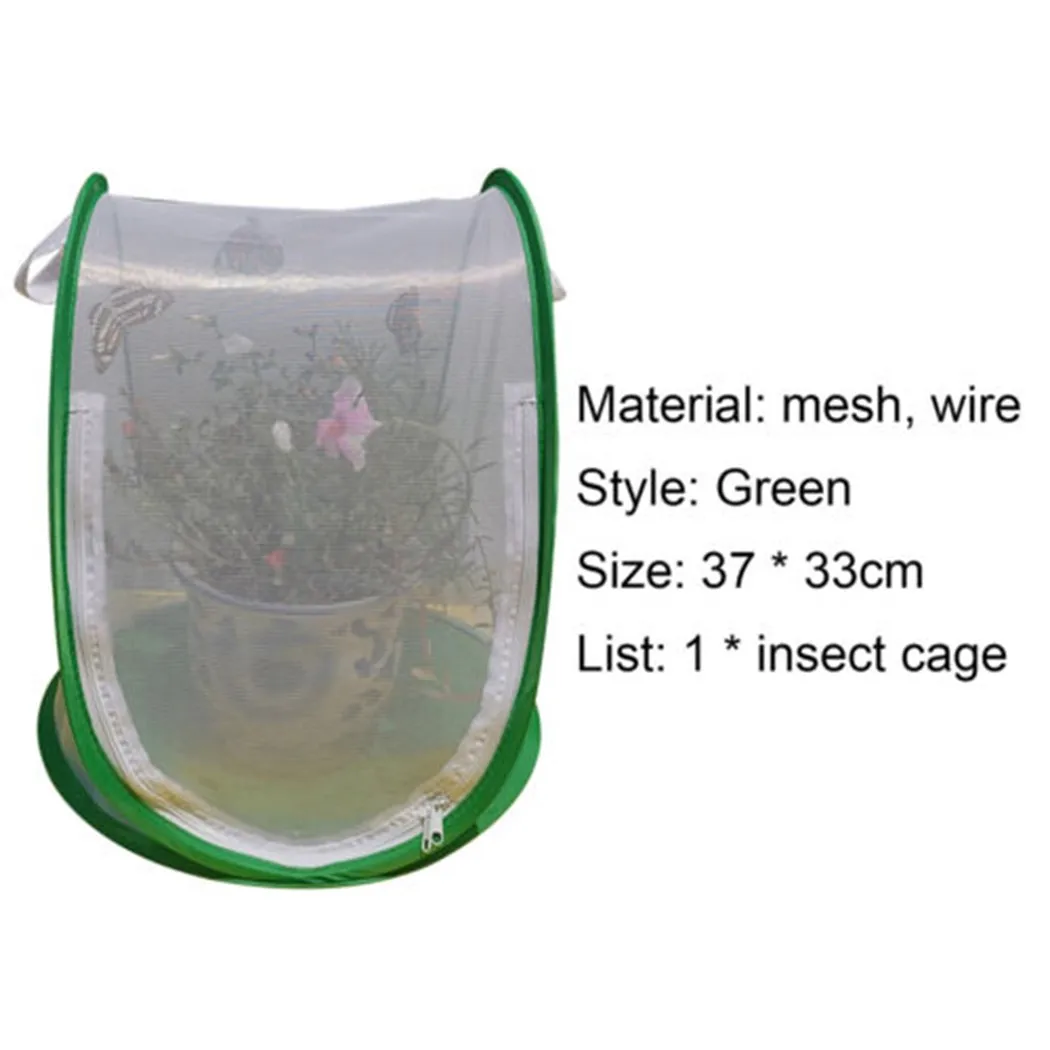 

Accessories Insect Cage Tool Breathable Butterfly Cage Enclosure Housing