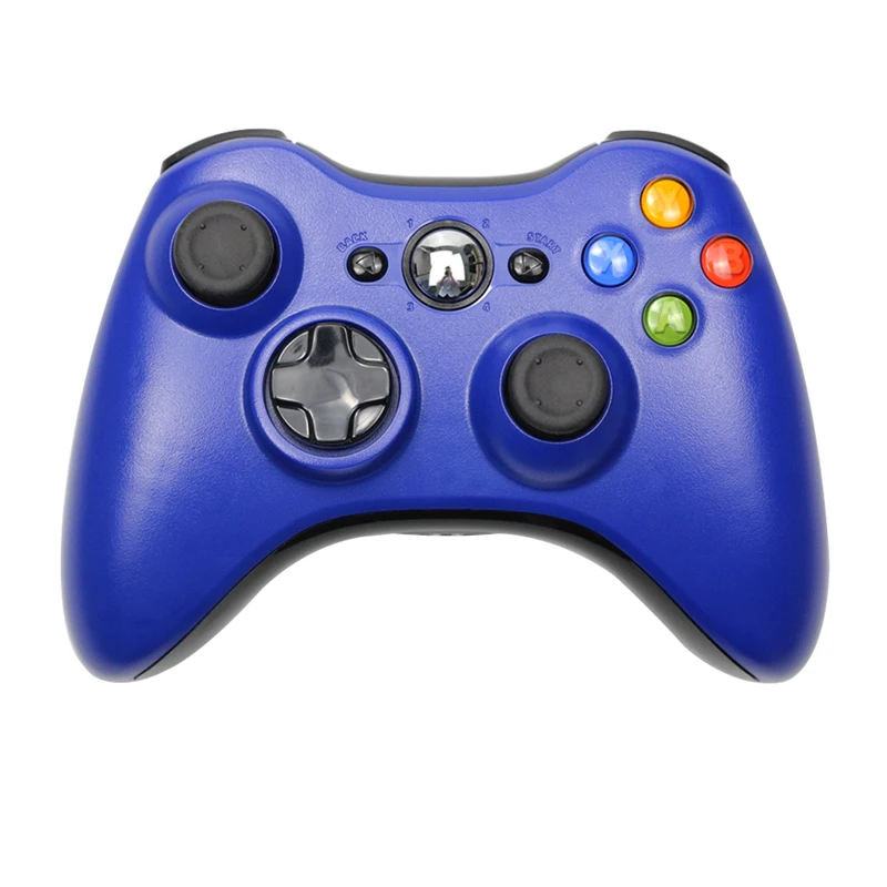 Bluetooth беспроводной джойстик для Xbox 360 геймпад джойстик для Xbox 360 контроллер Win7/8 Win10 ПК игровой джойстик для Xbox360 - Цвет: blue