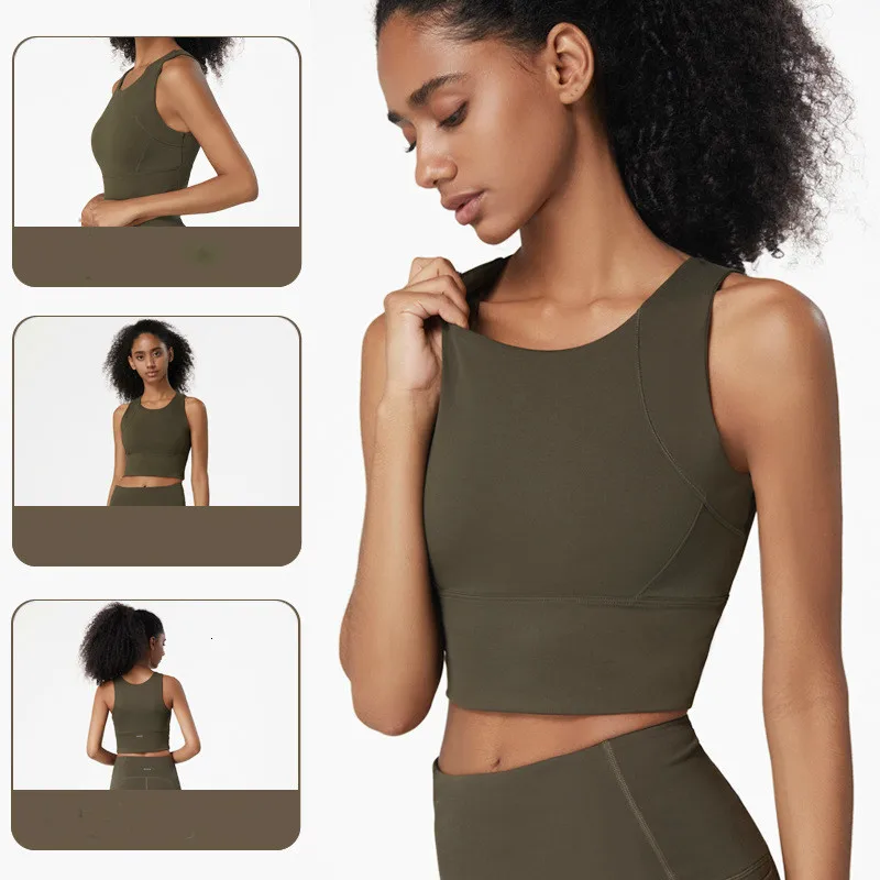 Топ NCLAGEN для йоги Женская нейлоновая бесшовная Спортивная футболка фитнеса