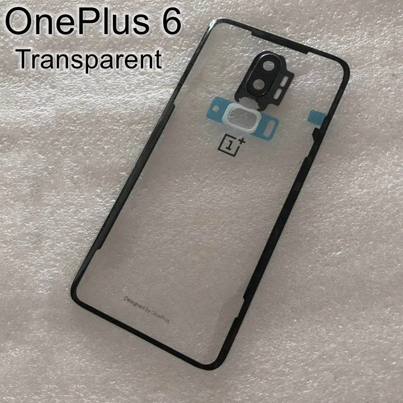Заднее стекло Oneplus 6 6T 7 Pro крышка батареи Oneplus 6 задняя дверь Корпус чехол Oneplus 6T 7 Pro крышка батареи с объективом камеры