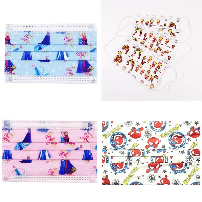 10/50 шт. одноразовые аниме маски для лица | Красота и здоровье