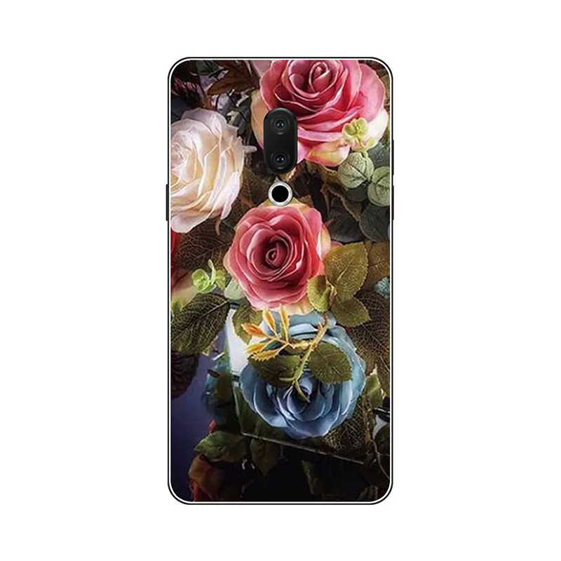 Модный бампер милый чехол для Meizu 16X M882Q 16 Plus 15 Lite M15 мягкий силиконовый с кошкой