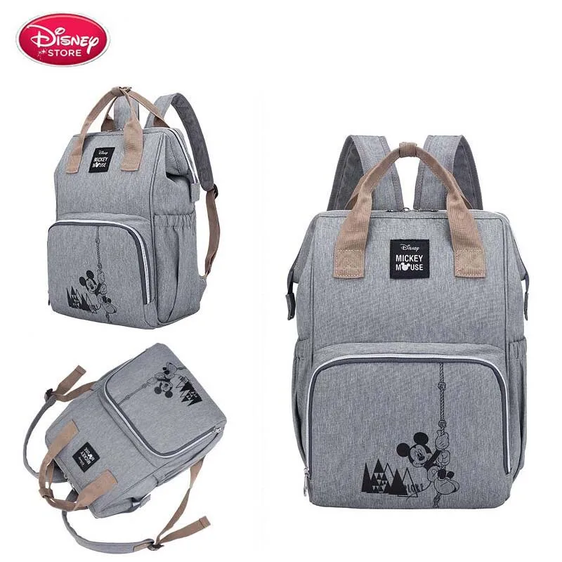 Disney сумка для беременных женщин подгузников мам рюкзак брендовая Большая