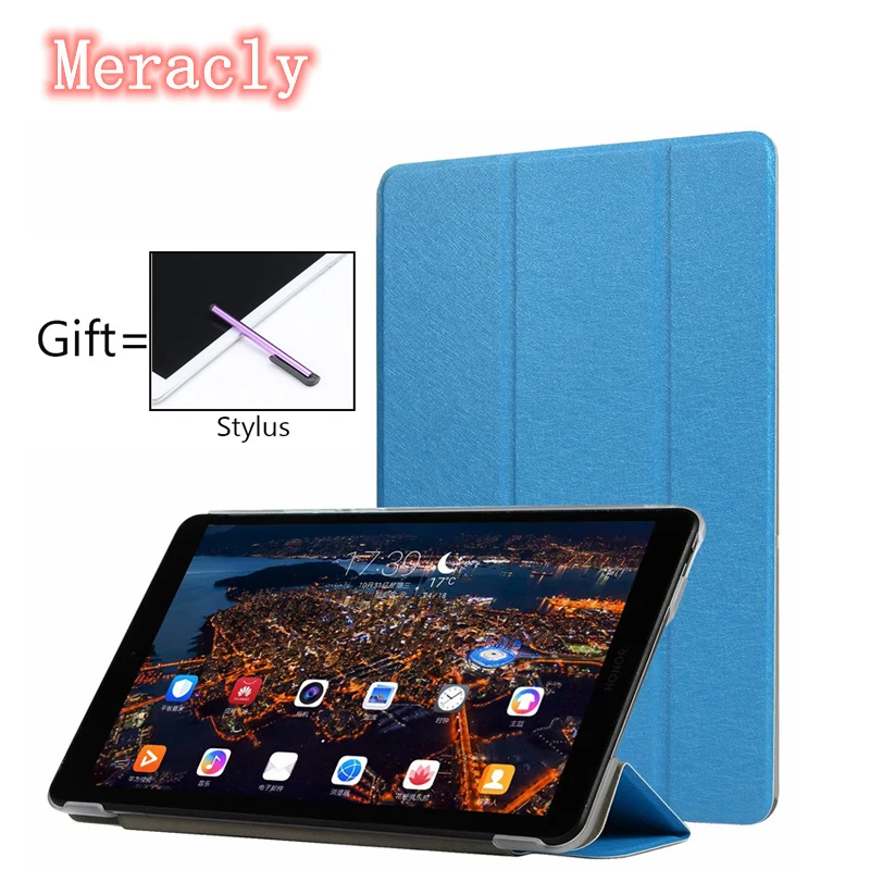 Чехол-книжка из искусственной кожи с подставкой для Huawei MediaPad T5 диагональю 8 0