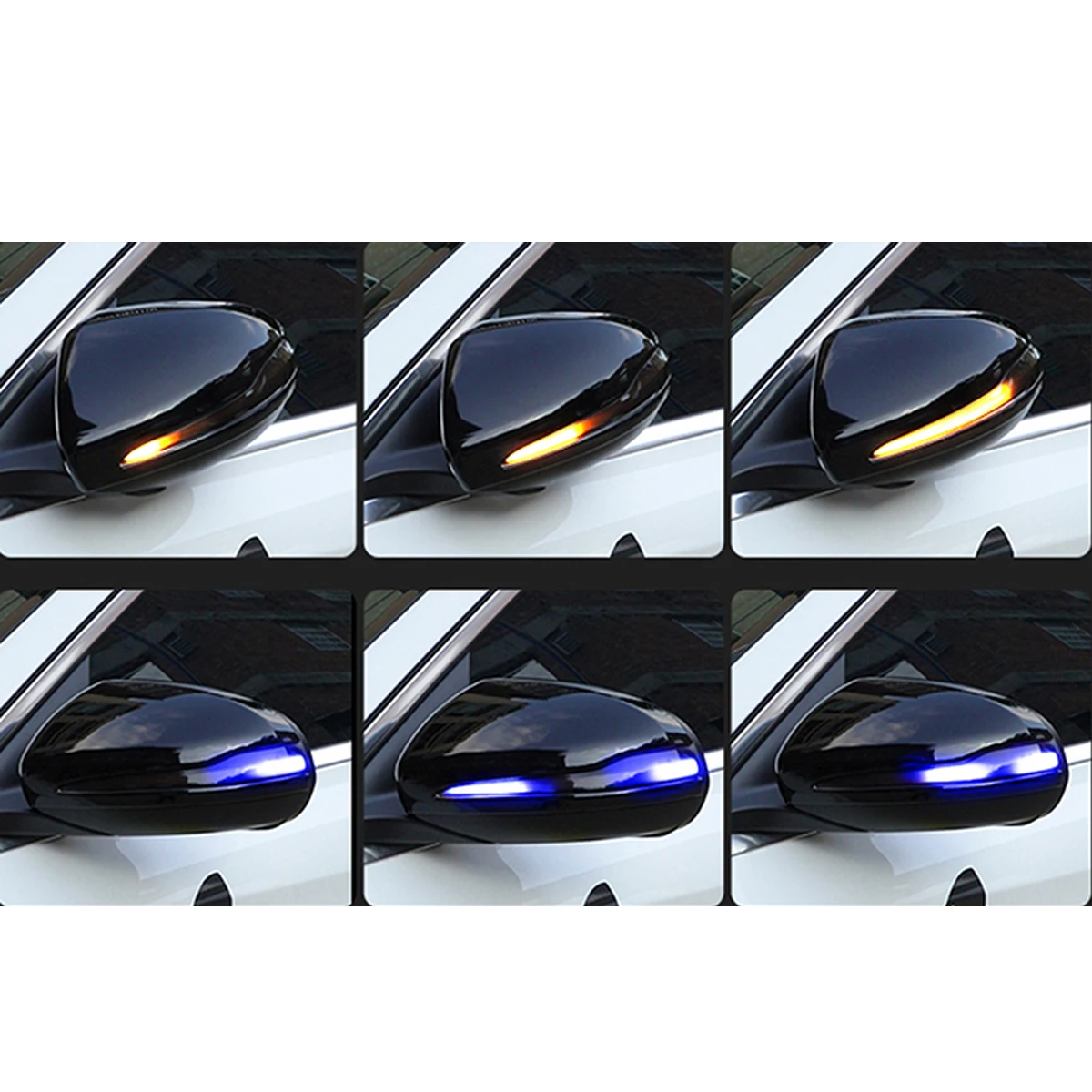 

LED Dynamic Turn Signal Lamp Side Mirror Indicator Light Blinker For Mercedes Benz C E S GLC Calss W205 X253 W213 W222