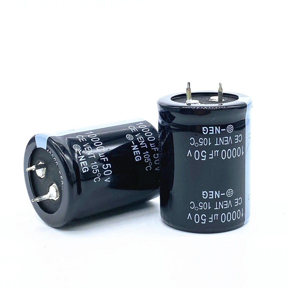 

2PCS Electrolytic capacitor 50V 10000UF 10000UF 50V 35*40mm Electrolytic capacitors best quality