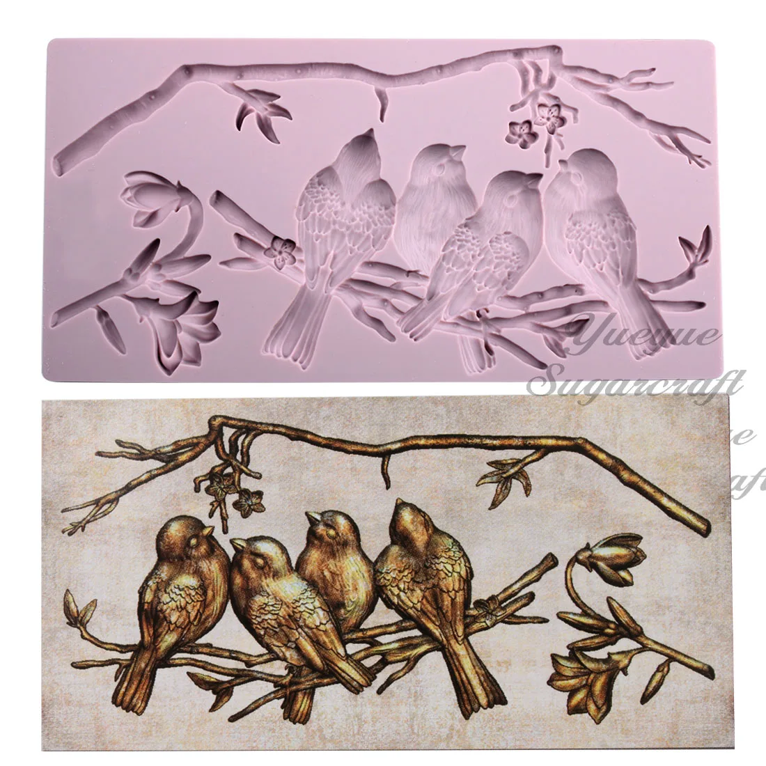 

Птица силиконовые формы для торта помадки инструменты для украшения торта Форма для шоколадной мастики инструменты для помадки форма для м...