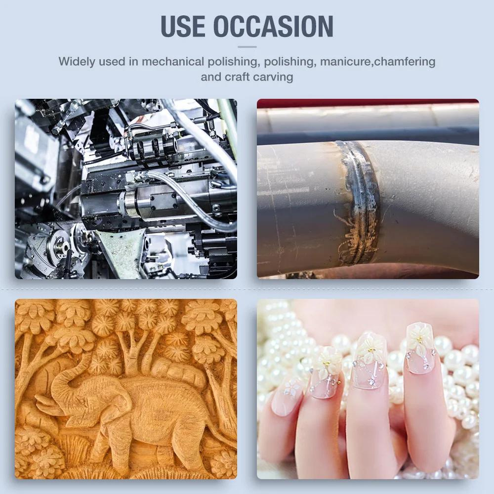 Радужный карбид вольфрама 5 в 1 сверло для ногтей фреза маникюра 3/32 &quotхвостовик