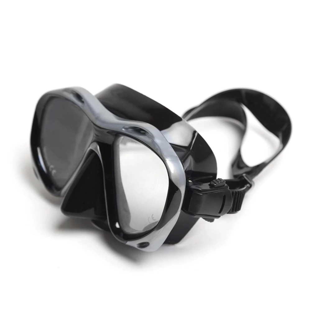 

Professional Silicone Gear Scuba Diving Mask Equipment Snorkel Adults Anti-Fog UV Waterproof Swim/Dive Glasses Men Women
