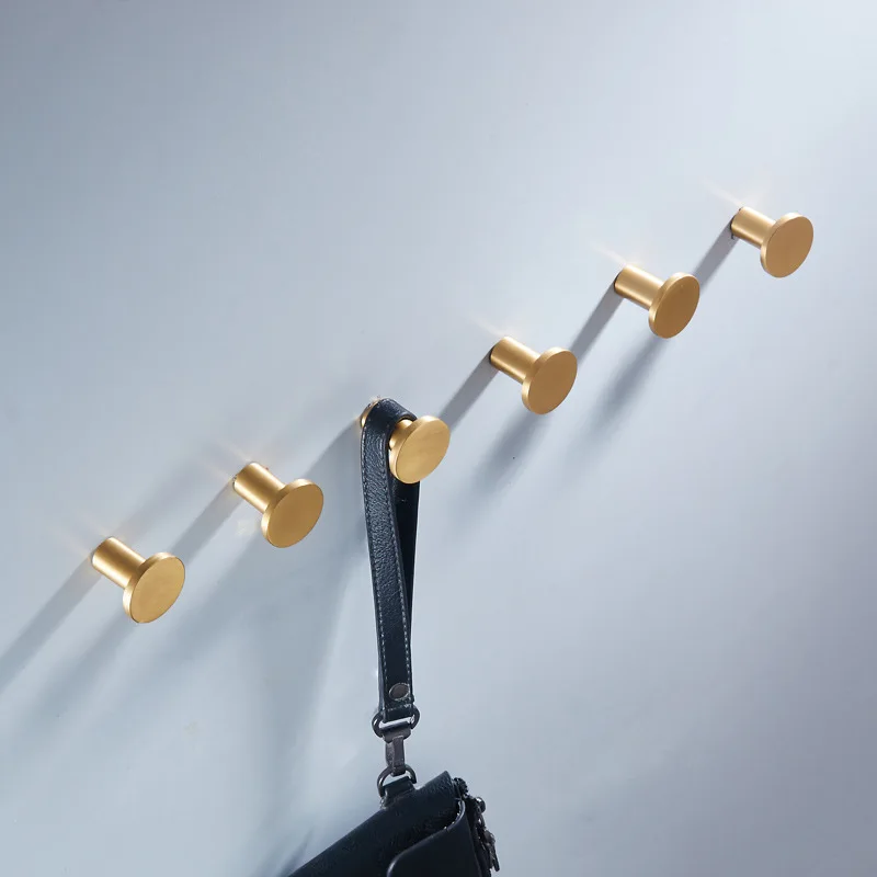 Латунные декоративные крючки в скандинавском стиле вешалка для одежды пальто