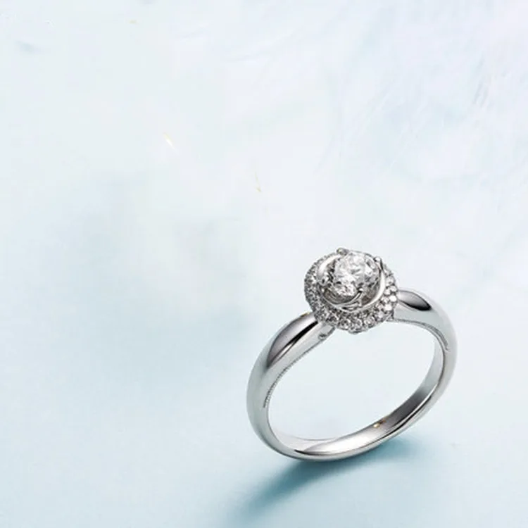 

S925 Sterling Silver Natural Cubic Zirconia Ring for Women Anillos De Bizuteria Silver 925 Jewelry Wedding Diamond Ring Females
