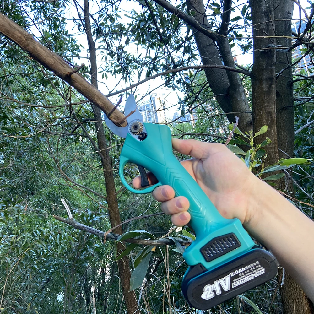 Высокое качество беспроводные электрические секаторы 21V ветка дерева секатор 25