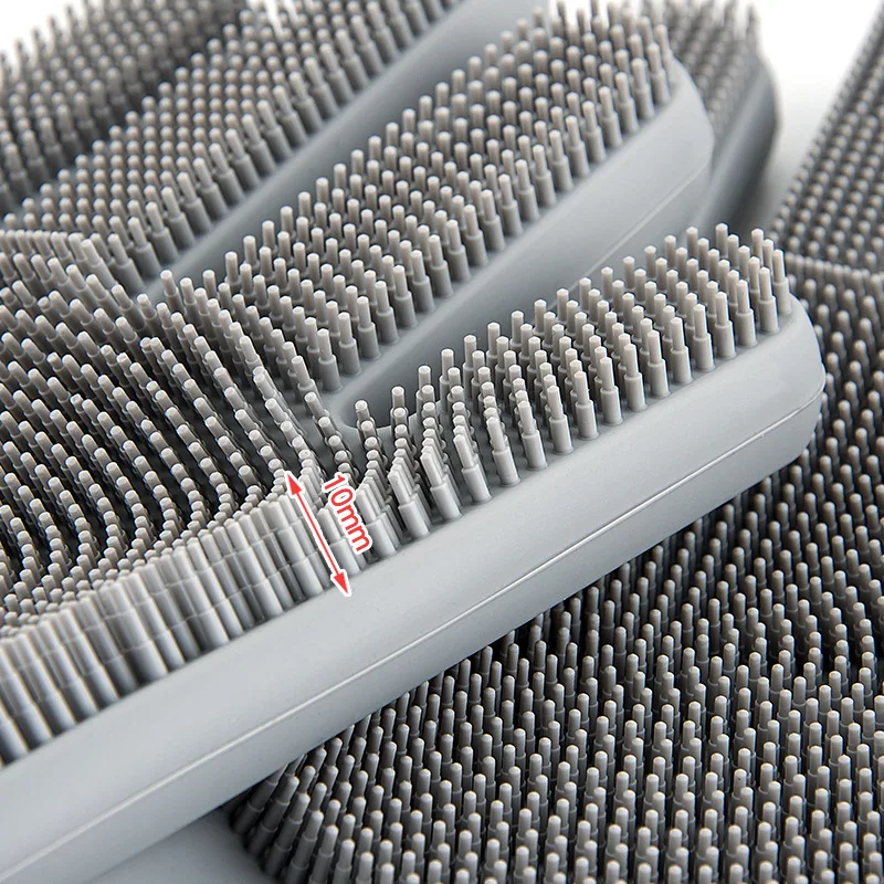 

Magic Dishwashing Silicone Gloves Protect Hand Dirt Clean Brushes Cleaning Tool Kitchen Accessories Wash Fruit Vegetable Gadgets