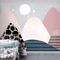 custom mural wallpaper personality abstract 3d geometric childrens bedroom background wall decor papel de parede 3d paisagem