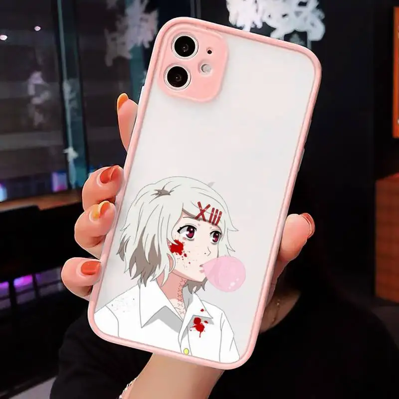 

JUUZOU SUZUYA Tokyo Ghouls Phone Cases Matte Transparent For iPhone 12 Mini 11 Pro XR XS Max 7 8 Plus