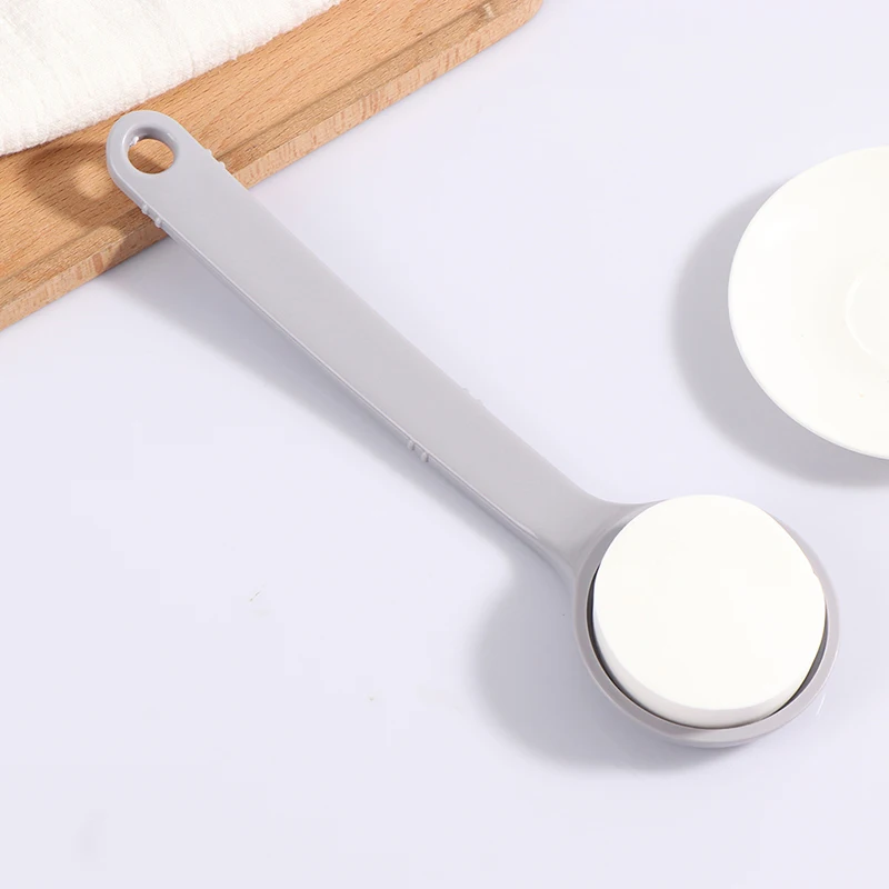 

OYOURLIFE Long Handle Exfoliating Bath Sponge Back Scrubber Bathroom Body Brush Exfoliation Cleaning Equipment Shower Brush