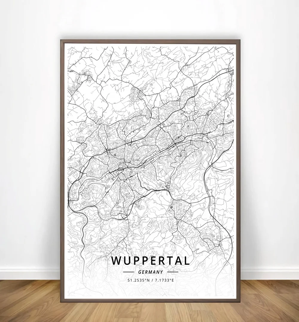 Кабул Вроцлав Вупперталь Якутск Яунде Ереван Йорк Современная Карта города