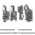 Новинка для Xiaomi Poco M3 F1 F2 Pro F3 X3 NFC USB-порт зарядное устройство док-разъем зарядная плата гибкий кабель микрофон