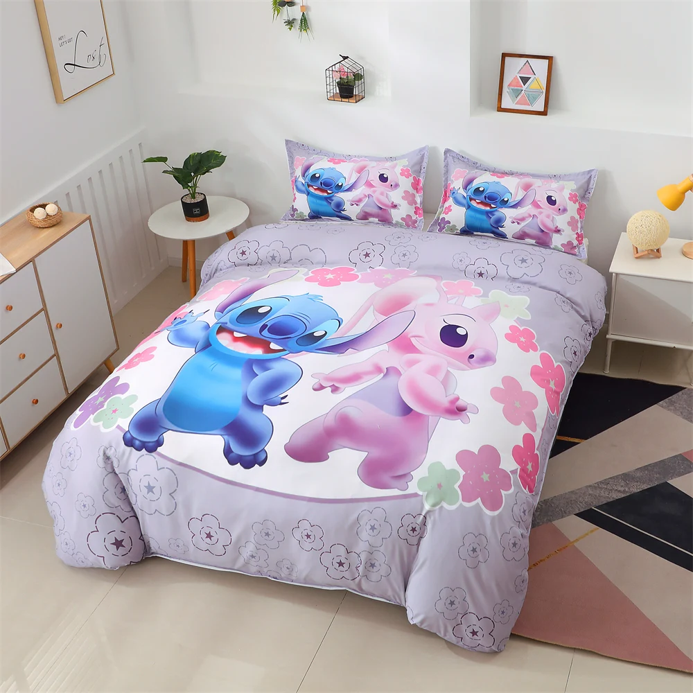 Комплект постельного белья из мультфильма Ститч | Дом и сад