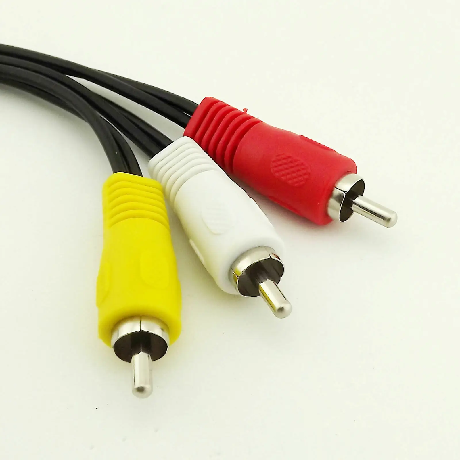 1x3 RCA штекер к 6 разделитель Композитный Аудио Видео AV адаптер кабель | Компьютеры