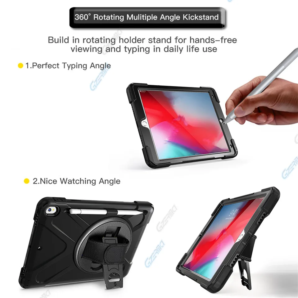 Для iPad Air 10,5 /для iPad Pro 10,5 чехол с карандашом с подставкой противоударный защитный чехол для iPad 3th