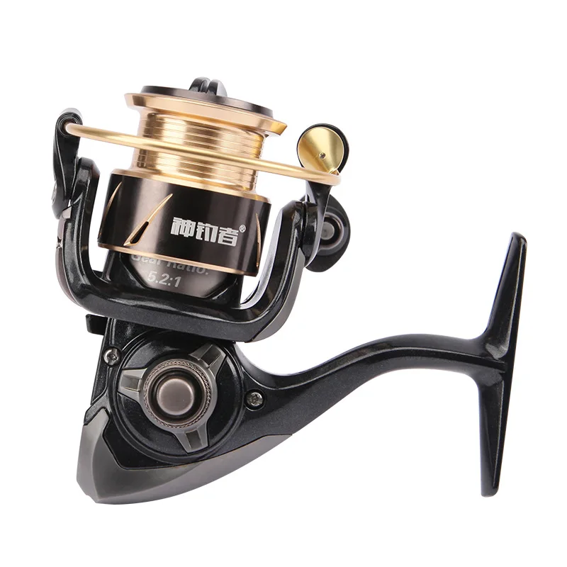 

Carp Fishing Reel Small Handle Baitrunner Reservoir Pond Spinning Reel Capacity 1000 Metal Spool Carretilha Fishing Gear ZZ50DL