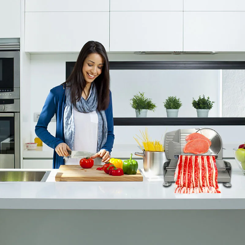 Электрическая ломтерезка HA-Life 220 В/110 бытовая ягненка ломтики мяса хлеба горячий