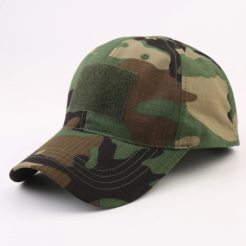 12 Outdoor Multicam Camouflage Adjustable Cap Mesh Tactical Military Army Airsoft Fishing Hunting Hiking Basketball Snapback Hat - Color: 12
