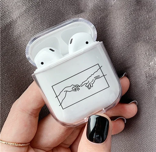 Style 4 Модный чехол с забавным рисунком для Apple Airpods Pro, Роскошный прозрачный защитный чехол для наушников с Bluetooth для air pods 3, Жесткий Чехол - Цвет: Style 4