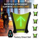 Жилет светодиодный с сигналом поворота и пультом дистанционного управления