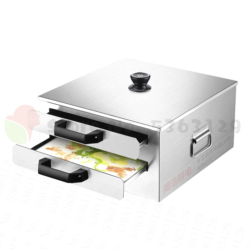 2/1 ярусов рулон рисовой лапши из нержавеющей стали паровая машина для пучка