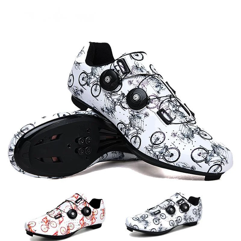 

Сверхлегкие мужские кроссовки, профессиональная обувь для езды на велосипеде, на открытом воздухе, с самоблокировкой, сверхлегкая спортивн...