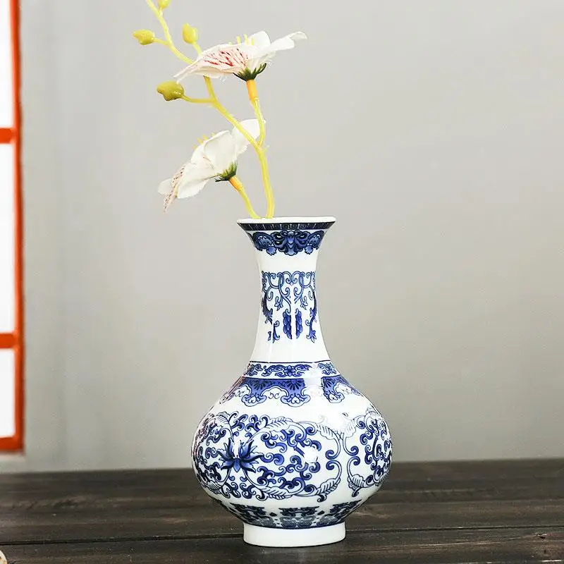 Wall Mounted Ceramic Flower Vases Antique Porcelain Vase Home Decoration | Дом и сад