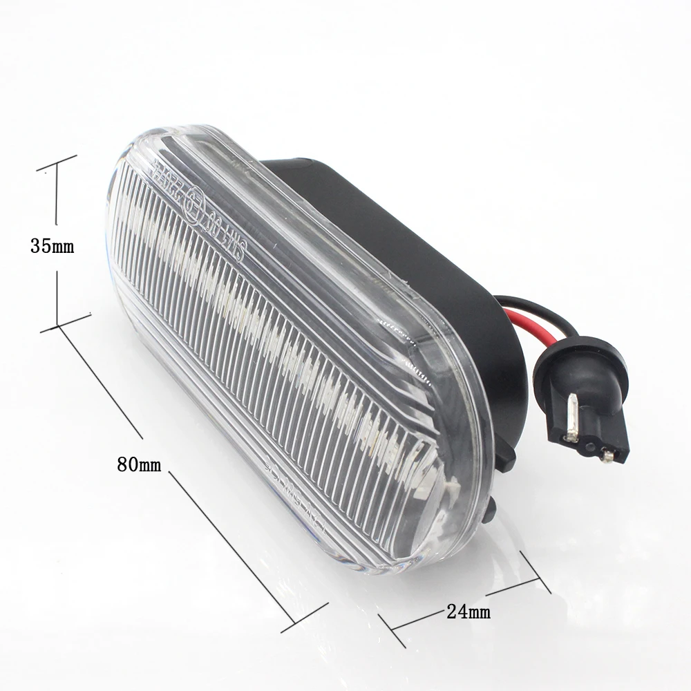 2 шт. светодиодные динамические боковые габаритные огни поворота для Volkswagen VW Bora