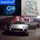 Для fiat coupe RGB светодиодный налобный фонарь halo angel eyes kit автостайлинг аксессуары 1993 1994 1995 1996 1997 1998 1999 2000