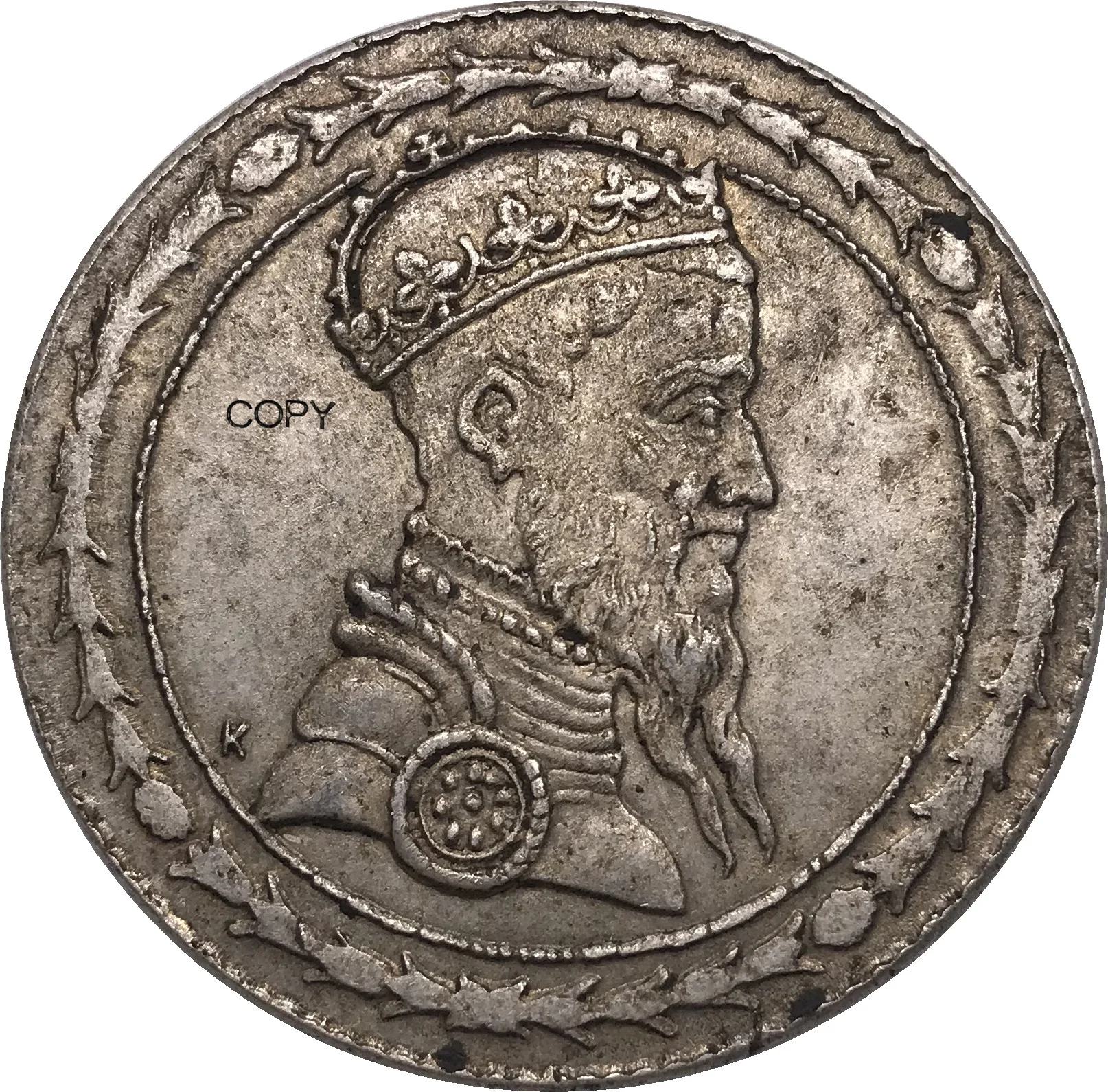 Польша 1565 монета сигимунд II Август серебряные копии монет с купроникелем - купить
