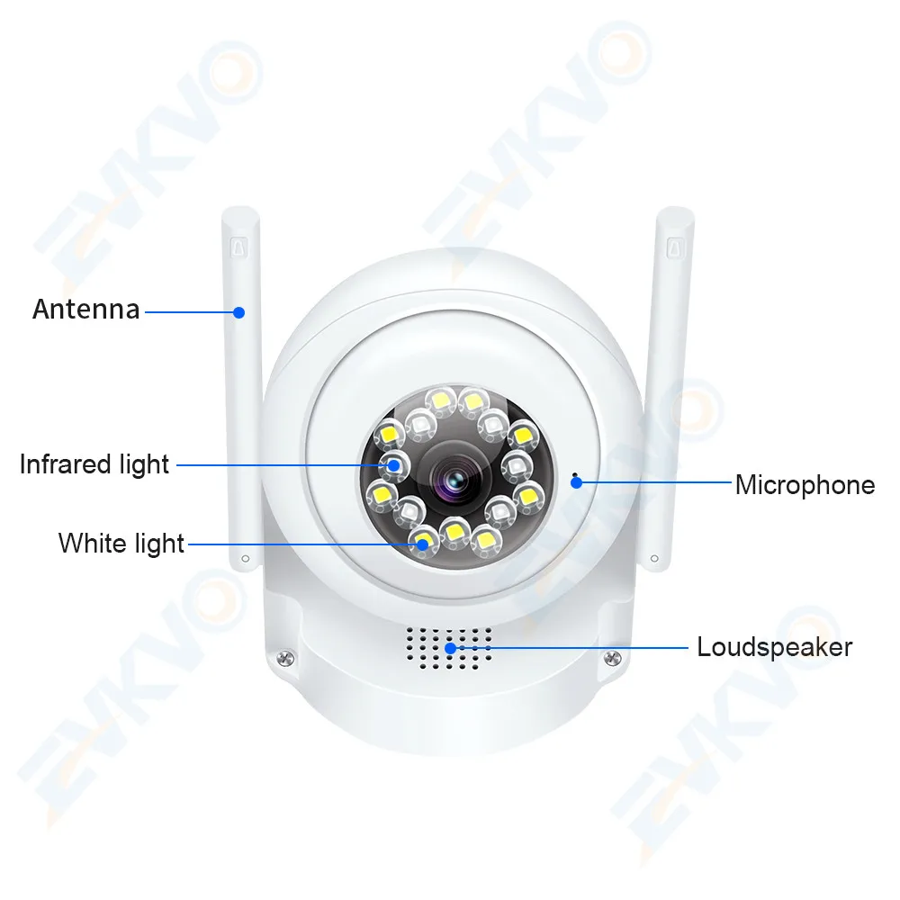 

3MP PTZ IP Camera Wifi Outdoor Auto Tracking 2MP Wireless Wifi Security Speed Dome Mini Camera 4X Digital Zoom CCTV Surveillance