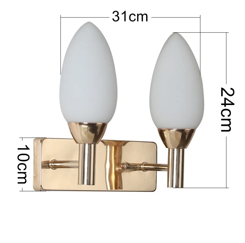 

Nordic Modern Wall Lamps LED Bedroom Bed Lamp Learning Corridor Room Indoor Wall Lights Light Fixtures E27