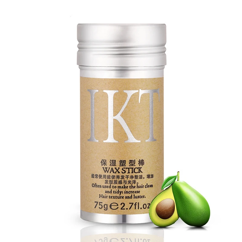 

Avocado Hair Wax Professional Hair Finishing Cream Not Greasy Hair Oil Styling Pomade Stick Unisex