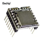 Плата модульного мини MP3 DF плеера, плата декодирования звука для Arduino Sup port ing TF-карты, U-диск, вход-выходпоследовательный портAD DFPlayer