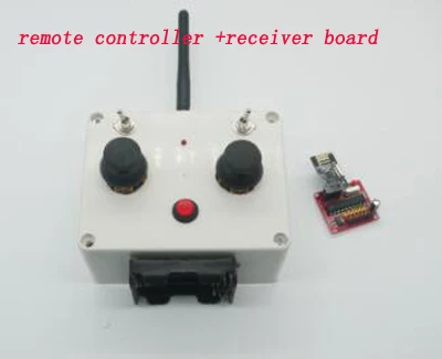 remotecontrollerkit Модельные танки RC приманка буксировочные лодки 6CH пульт дистанционного управления ler рокер рычаг контроль скорости ling w/приемник доска для DIY игрушки радиоуправление - Цвет: remotecontrollerkit